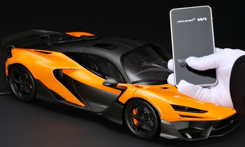 Amalgam Lanca Mclaren W1 Em Escala 18 Arte Que Supera R100 M
