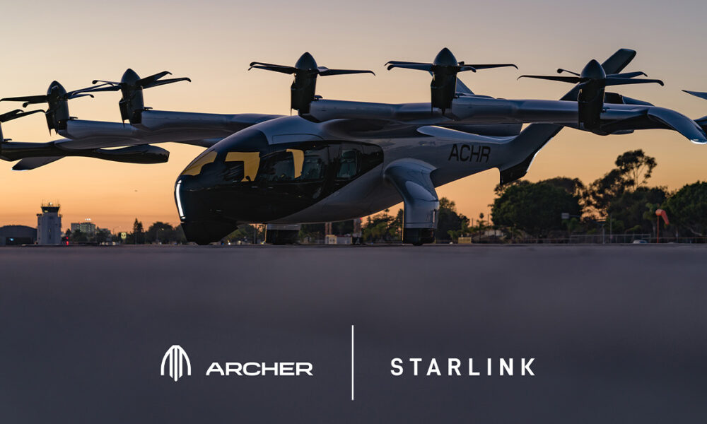 Archer Aviation E Starlink Firmam Parceria Para Levar Intern