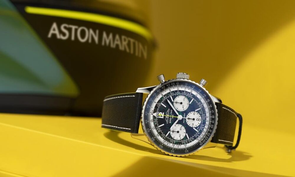 Aston Martin Breitling Parceria Relogio F1