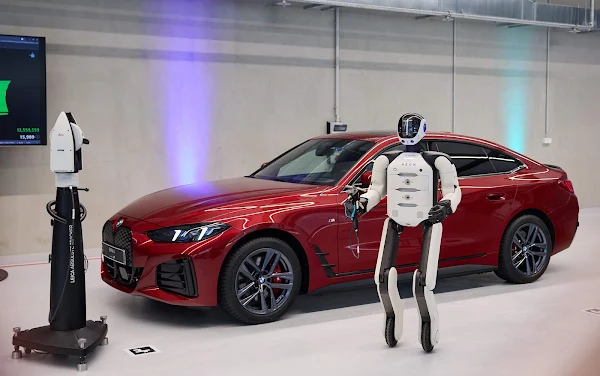 BMW Amplia Uso De Robos Humanoides Com Physical Ai Na Europa