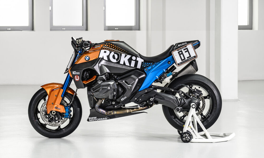 BMW R 1300r Superhooligan Homenagem De Corrida Para Lenda De