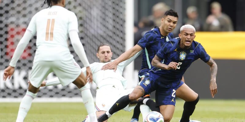 Brasil 1x2 Franca Teste Desempenho Ajustes Copa