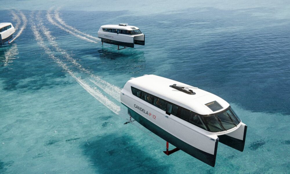 Candela P 12 Ferry Eletrico Hidrofolio Garante 30 Milhoes Pa