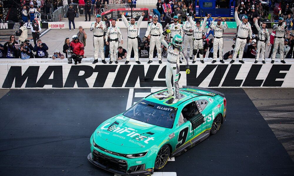 Chase Elliott Vence Martinsville Estrategia Ousada Hendrick