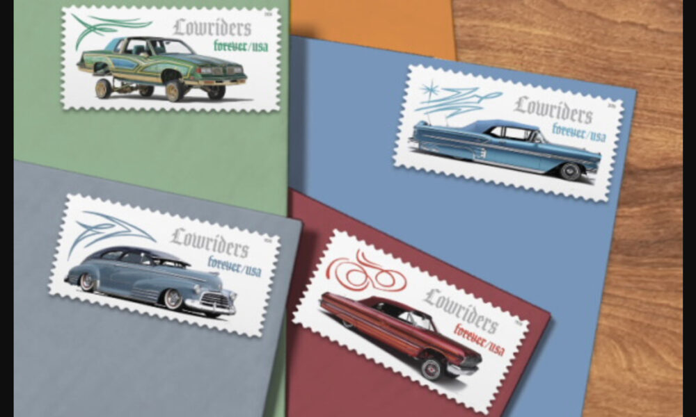 Cultura Lowrider E Celebrada Com Selos