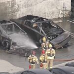Cybertrucks Em Chamas Tesla Enfrenta Novo Incidente De Incen