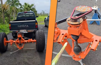 Dolfi Cria Cortador De Grama Monstruoso Com Eixo De Caminhao