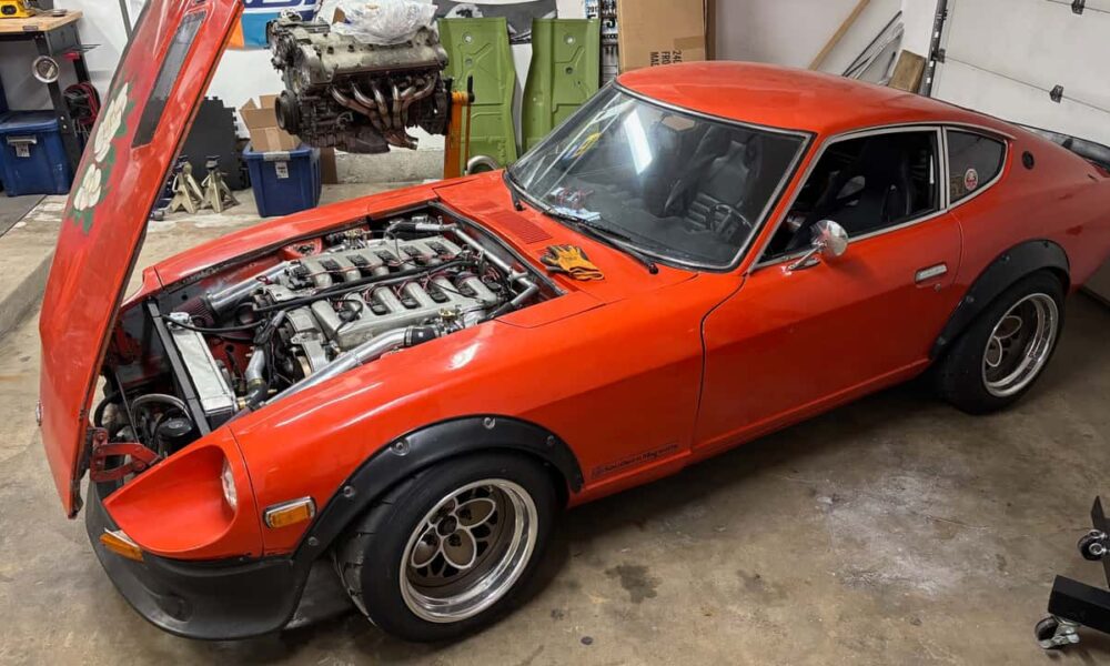 Engenharia Audaciosa Datsun 240z Ganha Coracao V12 De Mercedes Sl600