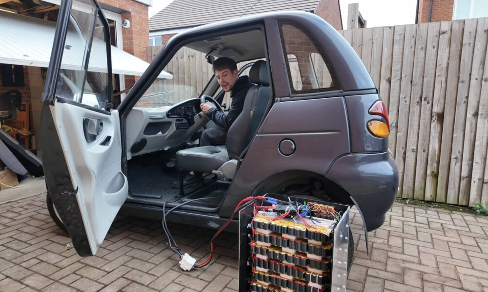 Engenheiro Britanico Constroi G Wiz Eletrico Abastecido Por