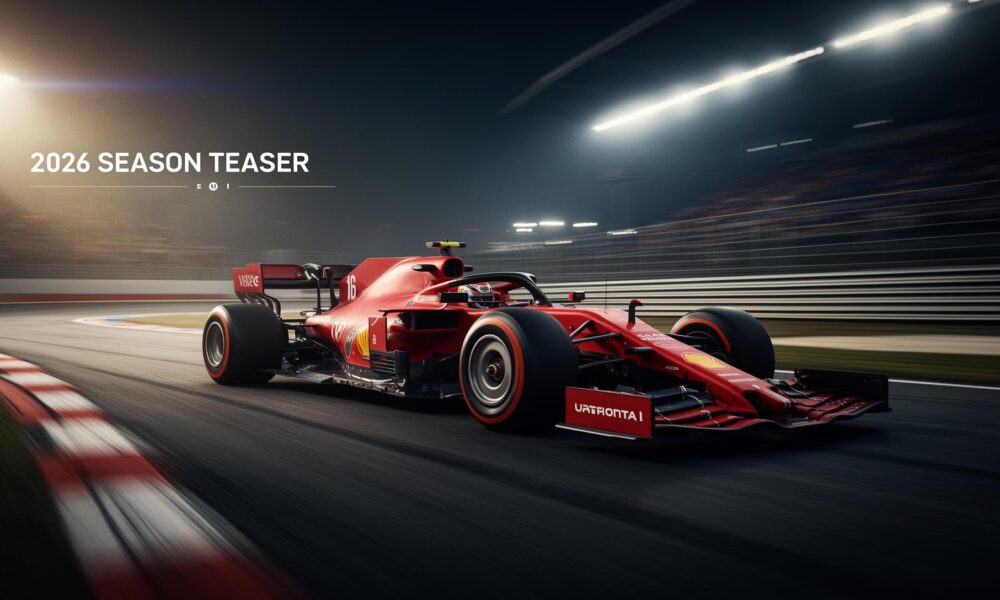 F1 Lanca Teaser Para 2026 Uma Nova Era A Vista