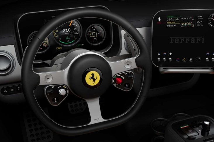 Ferrari Luce EV Usa Ciencia Espacial Domar Po Fevereiro