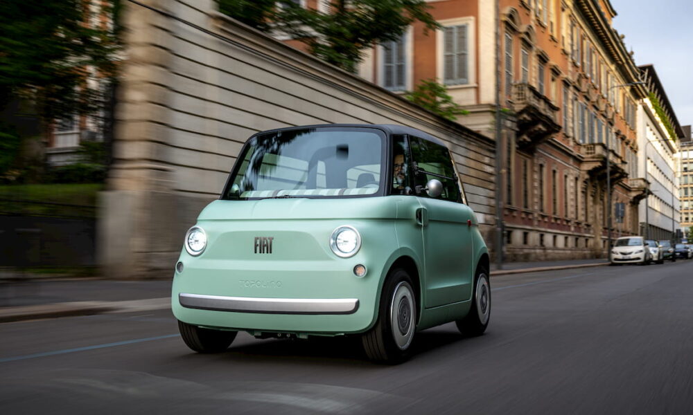 Fiat Topolino Chega Aos Eua Um Quadriciclo Eletrico Que Desa