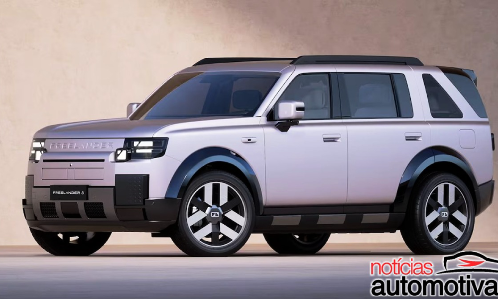 Freelander 8 SUV Chery Land Rover Revelado Marco