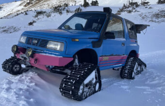 Geo Tracker Com Esteiras O Inusitado Pequeno Monstro Off Roa