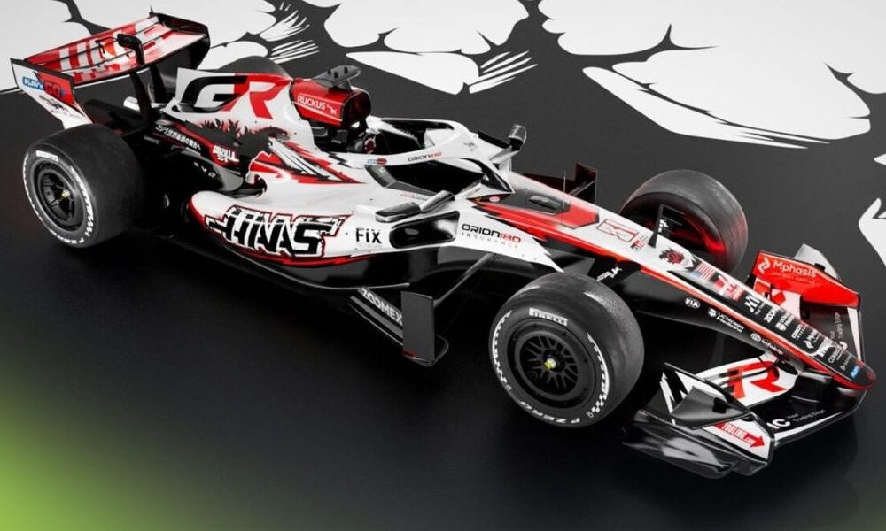 Gp Japao Haas Godzilla Racing Bulls Caligrafi Fevereiro