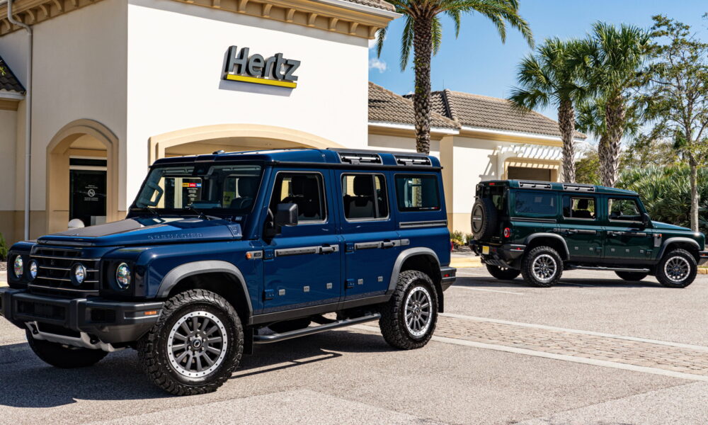 Hertz Adiciona Robusto Ineos Grenadier A Frota De Aluguel No