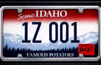 Idaho Elimina Adesivos De Registro Em Placas A Partir De