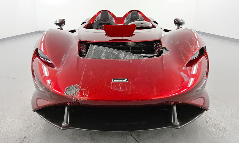 Mclaren Elva Unidade N1 De Ex Ceo Acidentado Vai A Leilao De