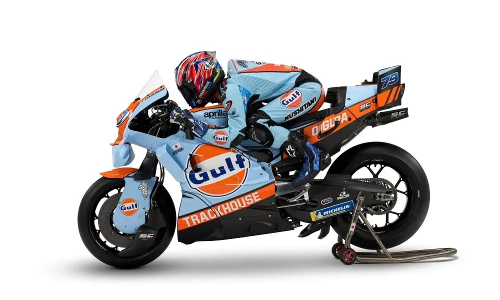 MotoGP Brasil Retorna Com Cores Lendarias Da Gulf Nas Aprili