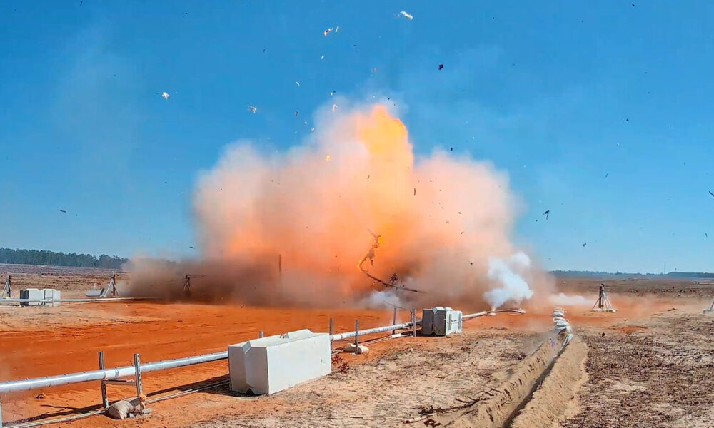 Nasa Explode Combustivel Foguete Seguranca Fl Fevereiro