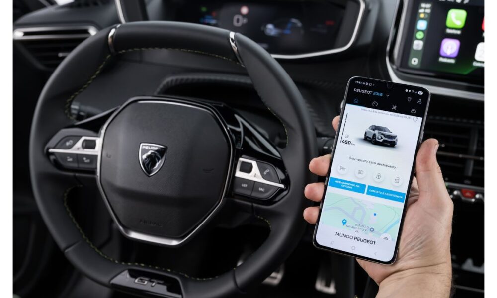 Peugeot Lanca Plataforma Mypeugeot E Seguro Conectado Com De