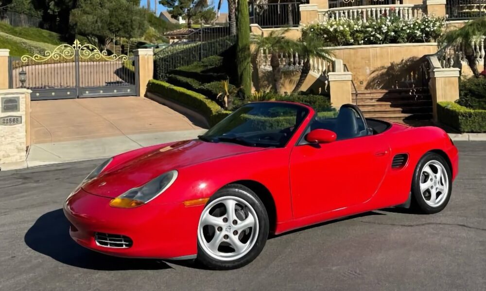 Porsche Boxster 1997 Um Classico Vermelho Ferrari Por Us