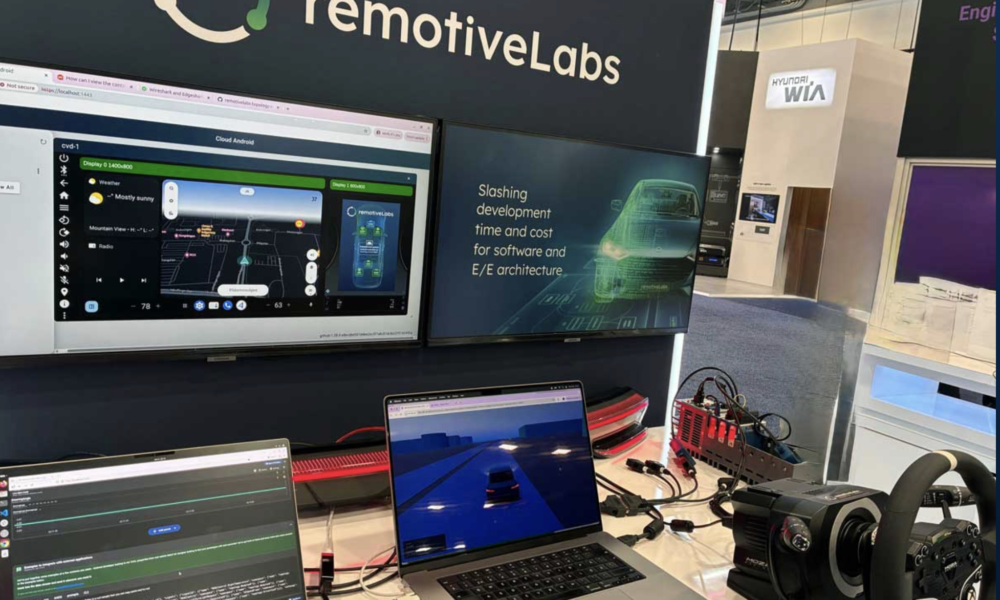 Remotivelabs Se Une Ao Sdv Accelerator Para Veiculos Definidos Por Software