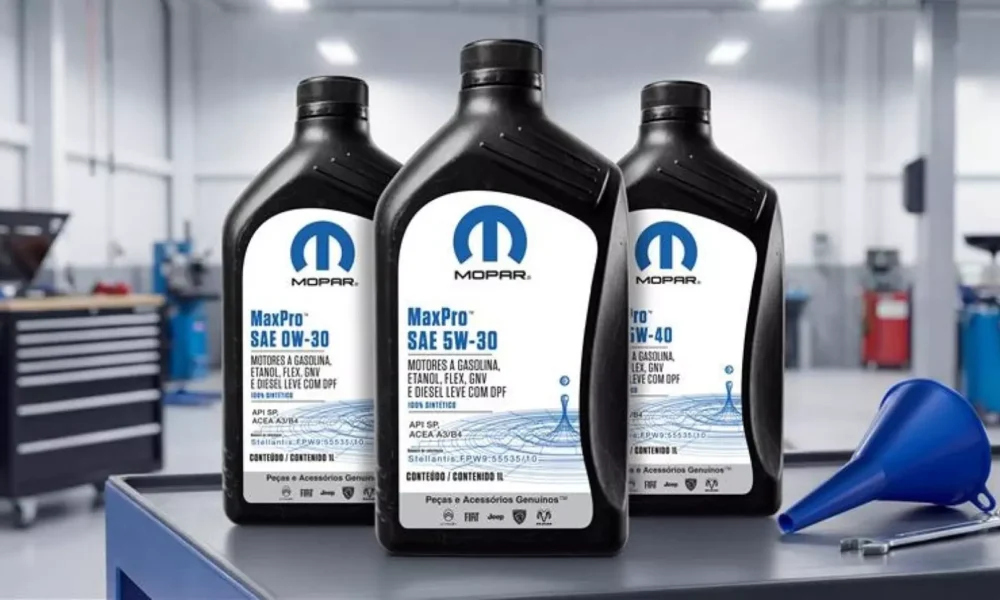 Stellantis Unifica Lubrificantes Mopar Oil By Shell Para Tod