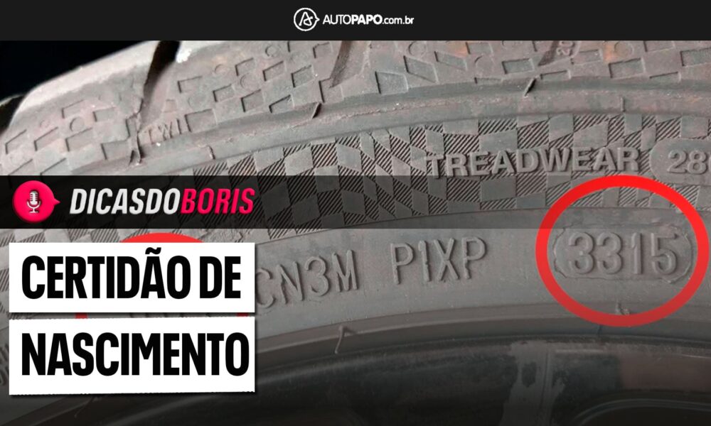 Todo Pneu Tem Data De Fabricacao Gravada E Bem Legivel