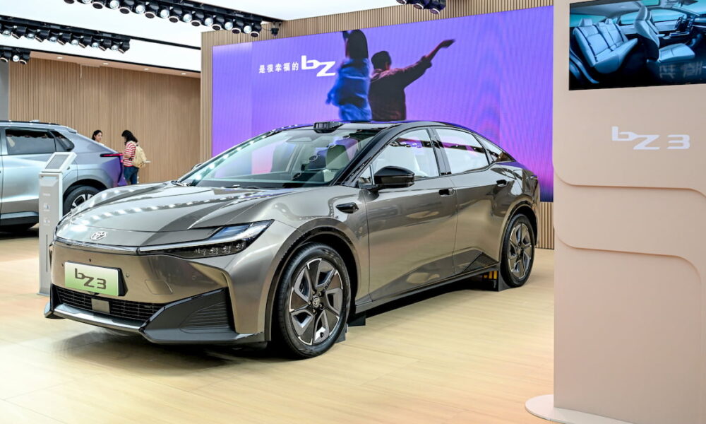 Toyota Reduz Precos Evs China Oferece Incentivos