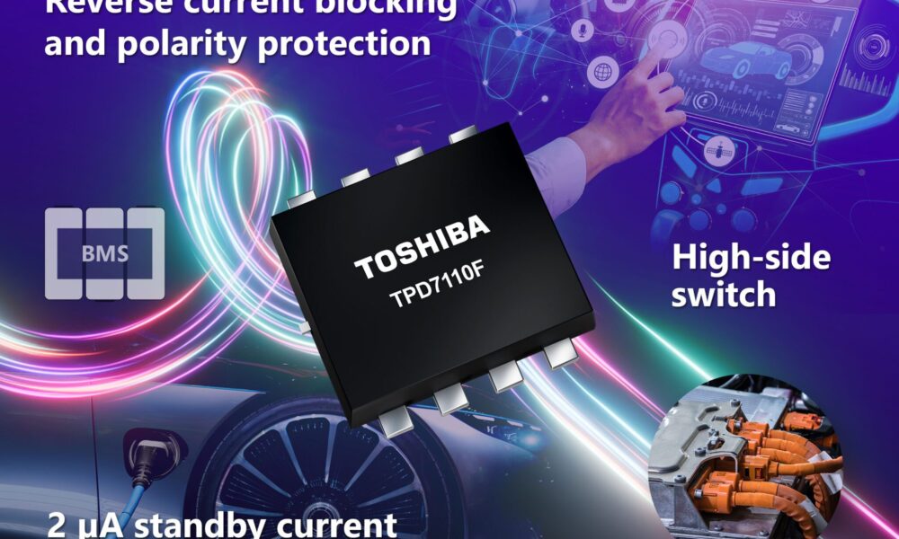 Tpd7110f Da Toshiba Otimiza Eletronica Automotiva Com Design Compacto