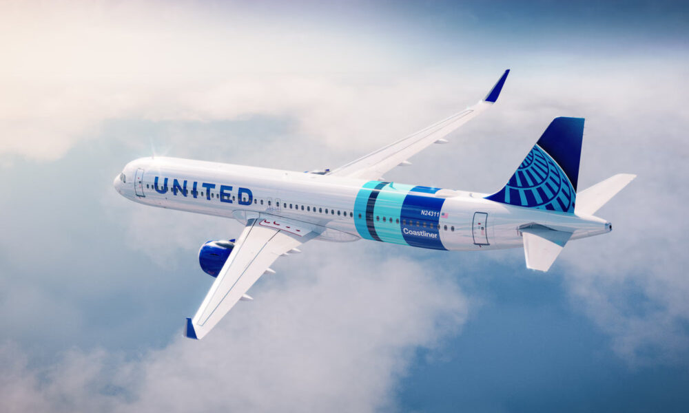 United Coastliner A321neo Luxo Primeira Class Fevereiro