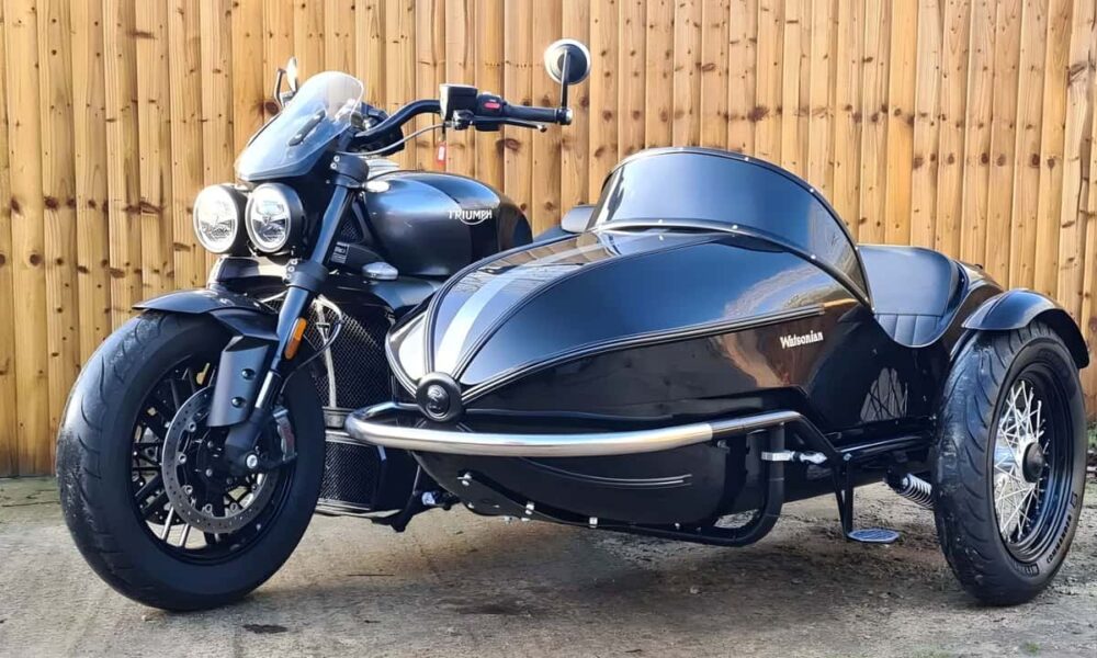 Watsonian Gp700 O Sidecar Art Deco Encontra A Brutalidade Da
