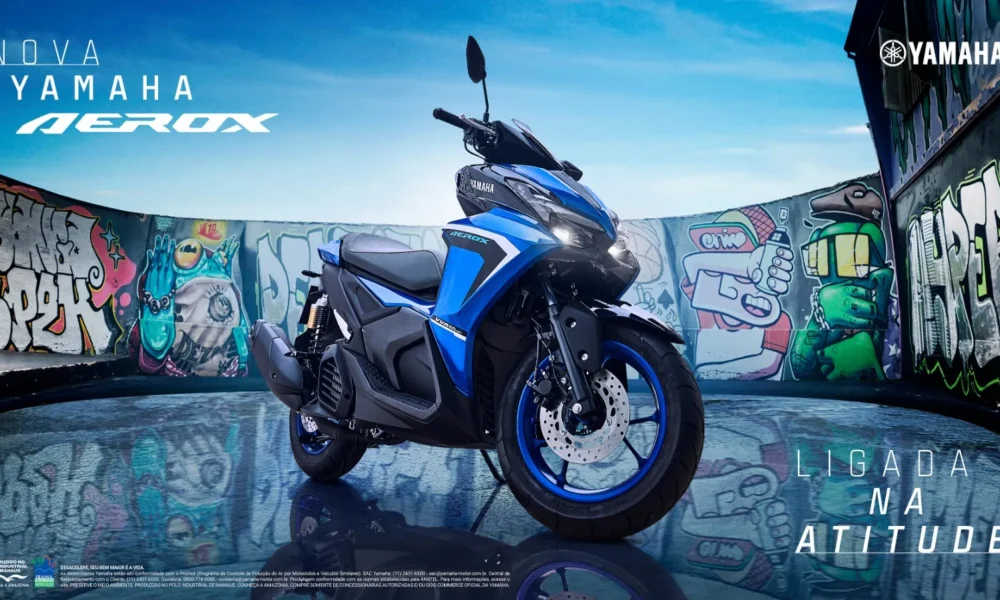 Yamaha Prepara Condicao Especial Para Aerox Abs Connected